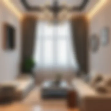 Cozy shared living space in Dubai