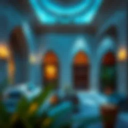 Architectural details of Rashidiya Room Family 1800