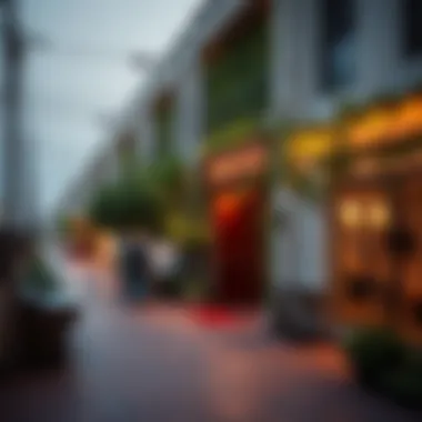 Neighborhood overview highlighting amenities near Rashidiya Room Family 1800