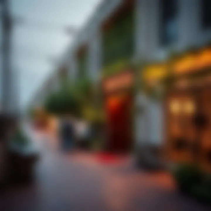 Neighborhood overview highlighting amenities near Rashidiya Room Family 1800
