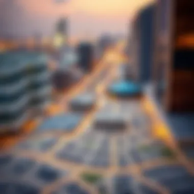 Neighborhood Insights A map highlighting neighborhood insights of International City