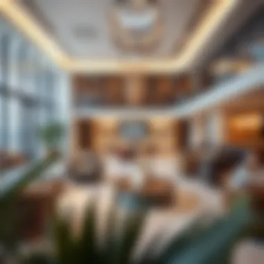 Community space designed by a leading developer in Dubai