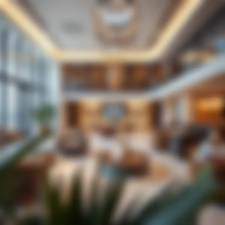 Community space designed by a leading developer in Dubai