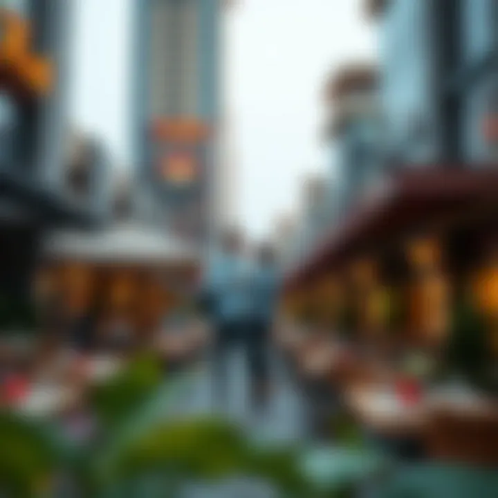 Dining options available at سفير مول highlighting culinary diversity