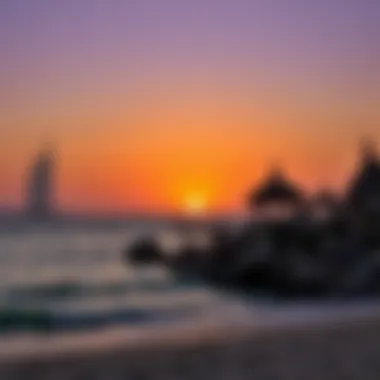 Stunning Sunset at Secret Beach Stunning sunset view at Secret Beach