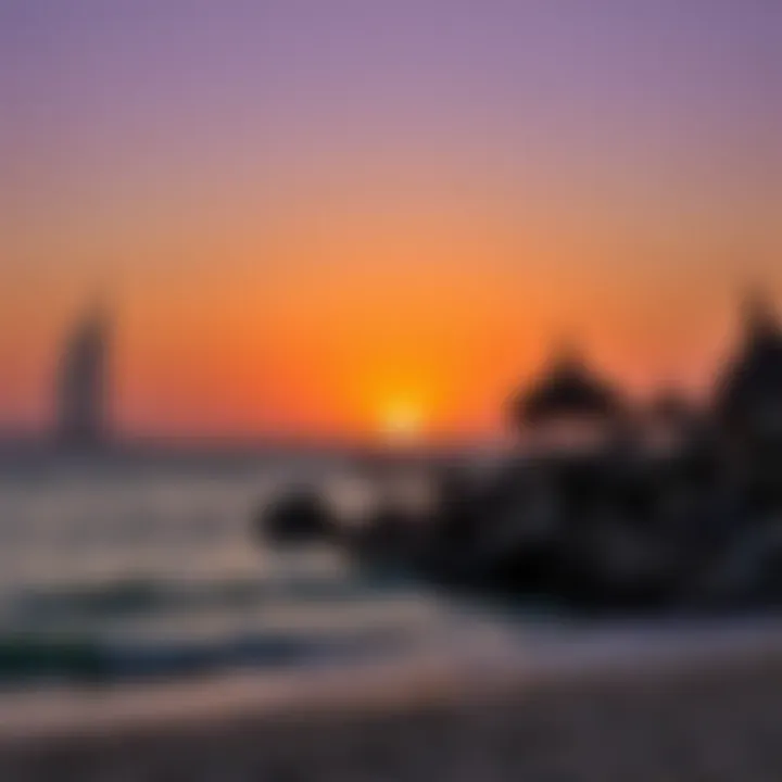 Stunning Sunset at Secret Beach Stunning sunset view at Secret Beach