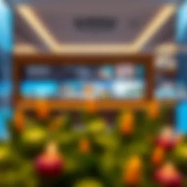 Engaging Interactive Displays at Sobha Sales Office Showcasing interactive displays that enhance visitor engagement