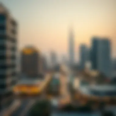 Key Rental Areas in Dubai Map highlighting prime rental locations in Dubai