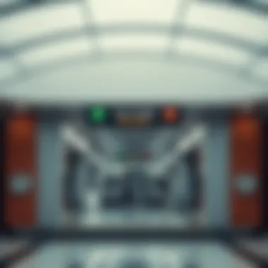 Inside view of Terminal 1 Metro Station highlighting modern facilities