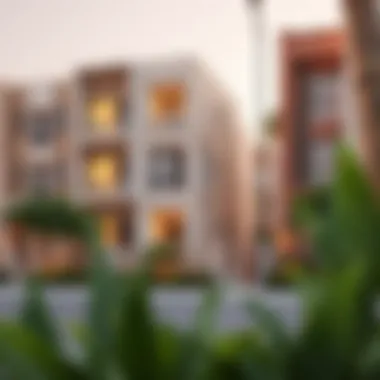 Stylish residential units in Al Ghadeer highlighting diverse housing options