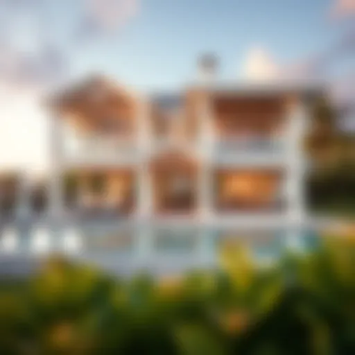 Elegant Beach House Architecture in Ellington Elegant beach house architecture in Ellington