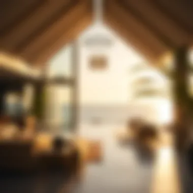 Luxurious beachfront lifestyle experience