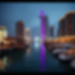 Scenic view of ممشى القرم showcasing the waterfront