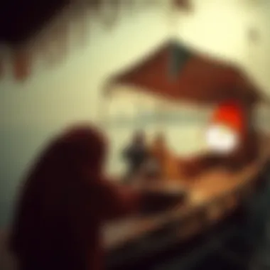 Cultural performances during a dhow cruise