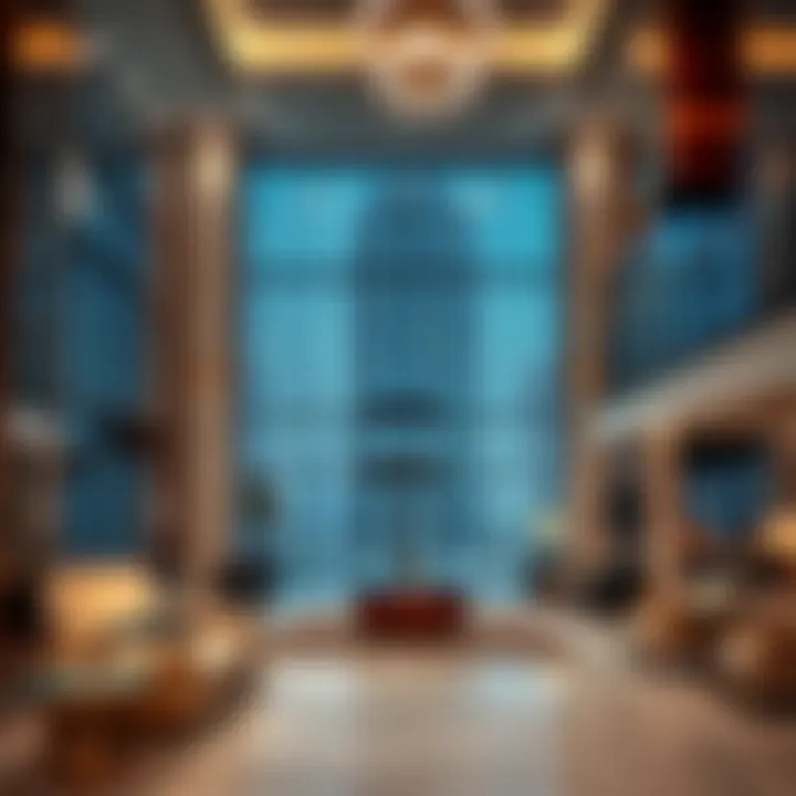 Interior architecture highlighting modern amenities of Eywa Tower