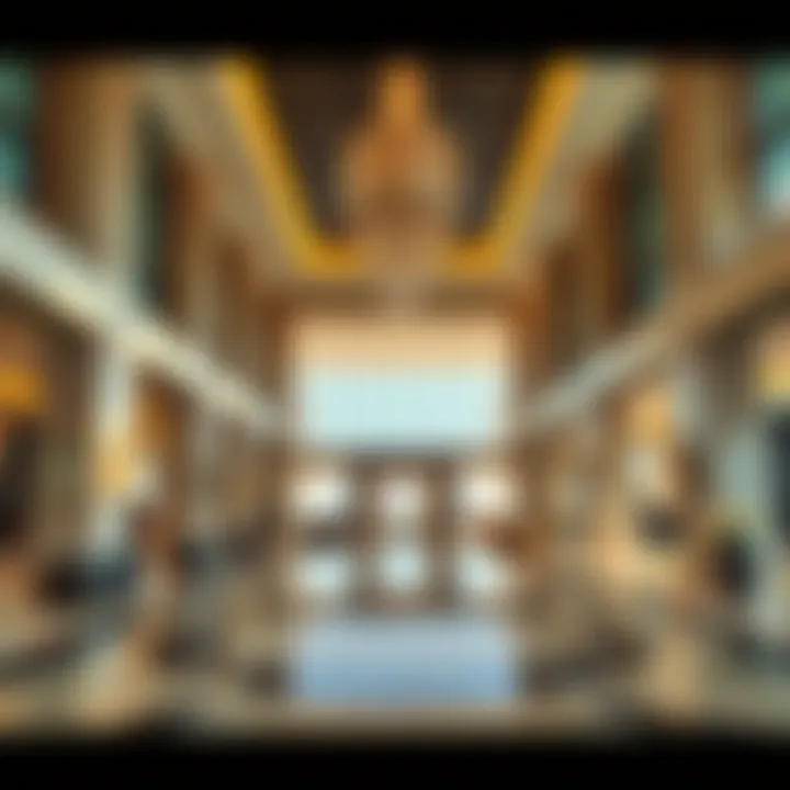 Luxurious Hotel Lobby Luxurious hotel lobby showcasing modern design