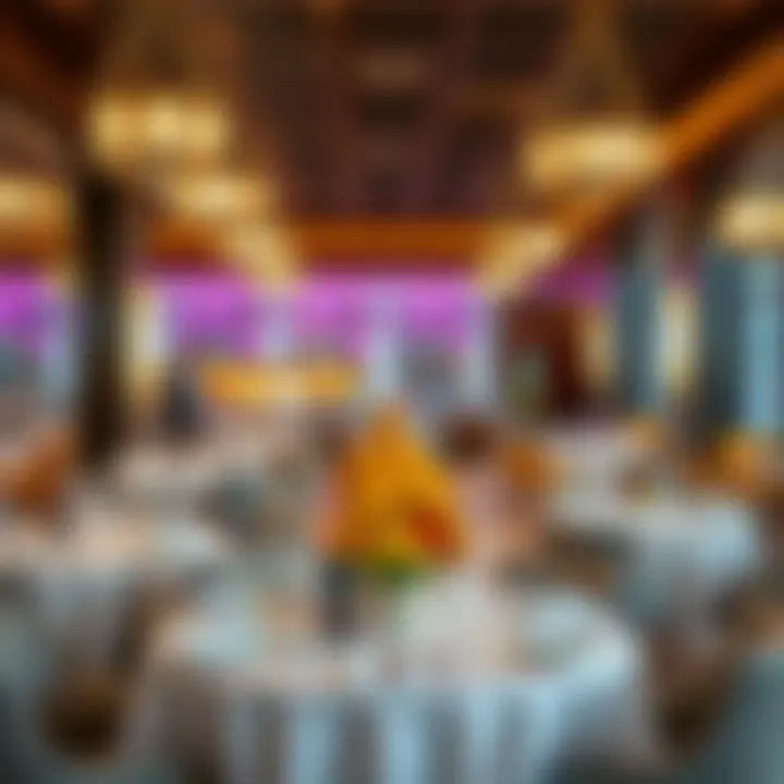 Vibrant Dining Experience Vibrant dining area in a Bur Dubai hotel