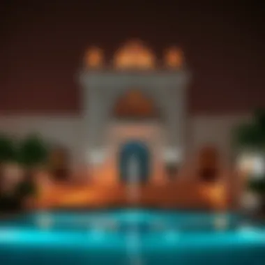 Cultural Landmark in Al Liwan Cultural landmark in Al Liwan representing Dubai's heritage