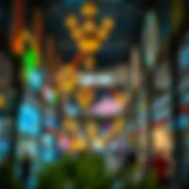 Cultural Hub of Reef Mall A bustling scene at Reef Mall reflecting its cultural significance to Dubai