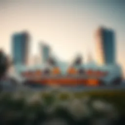 The breathtaking facade of the Dubai Opera, a symbol of cultural excellence