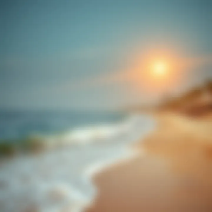 Beautiful beach in Sharjah