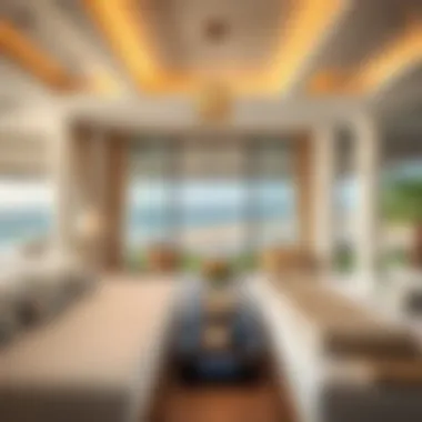 Luxurious accommodation options available at the resort