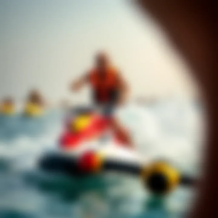 Exciting water sports activities offered at the beach resort