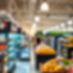 Interior view of Union Coop showcasing diverse product offerings