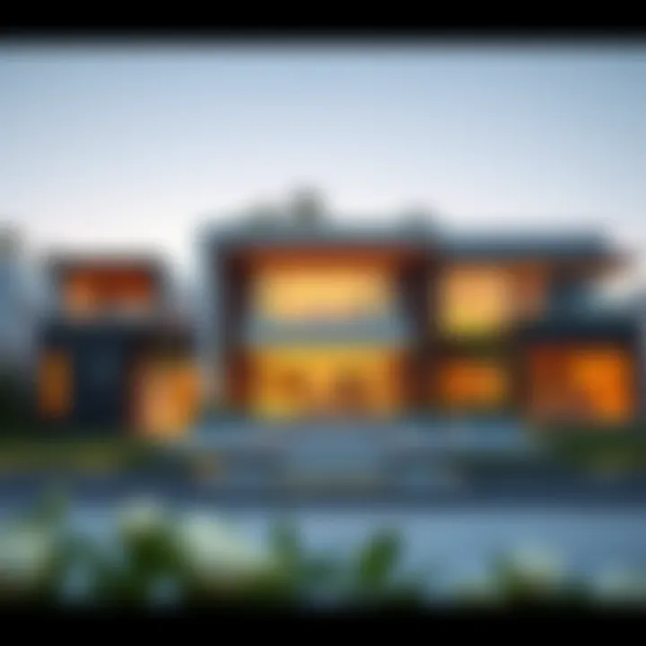 Modern Architectural Marvels of Villanova Luxurious villas with modern architecture in Villanova