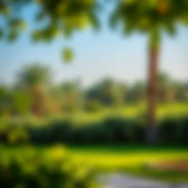 Lush Green Park in Al Warqaa Vibrant community park in Al Warqaa