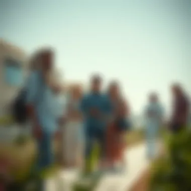 Community engagement activities promoting sustainability