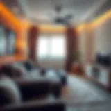 Cozy room in Abu Shagara showcasing modern furniture