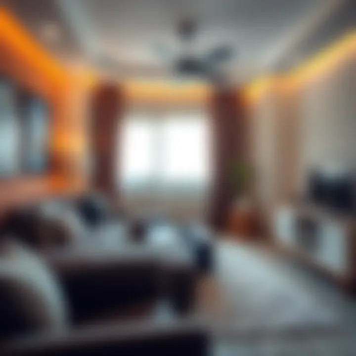 Cozy room in Abu Shagara showcasing modern furniture