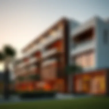 Modern architectural design of Gardenia Bay