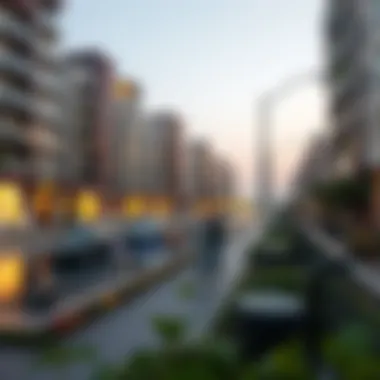 Investment Potential in Dubai's Real Estate Luxurious real estate developments illustrating investment potential