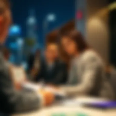 Consulting Visa Experts for Guidance A person consulting a visa expert