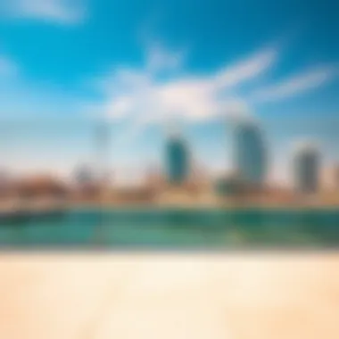 Panoramic view of Dubai Silicon Oasis