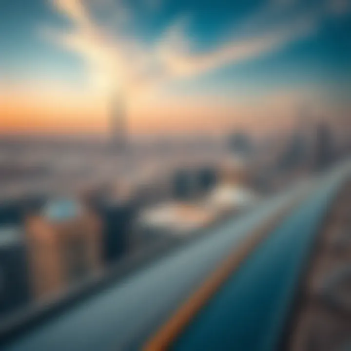 Aerial view of Dubai showcasing Lootah Properties projects