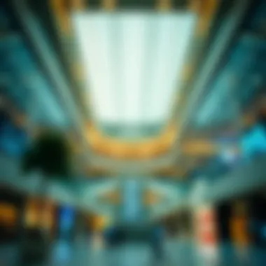 Architectural Marvel of Dubai's Mall Stunning architectural design of the Mall of Dubai