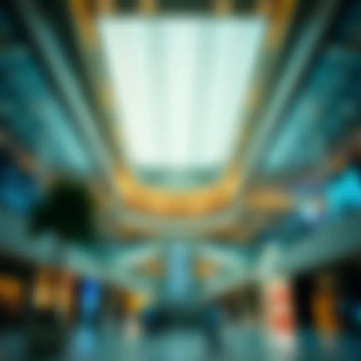 Architectural Marvel of Dubai's Mall Stunning architectural design of the Mall of Dubai