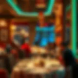 Vibrant dining scene at Mankhool Restaurant