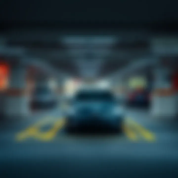 Accessible parking space designed for convenience