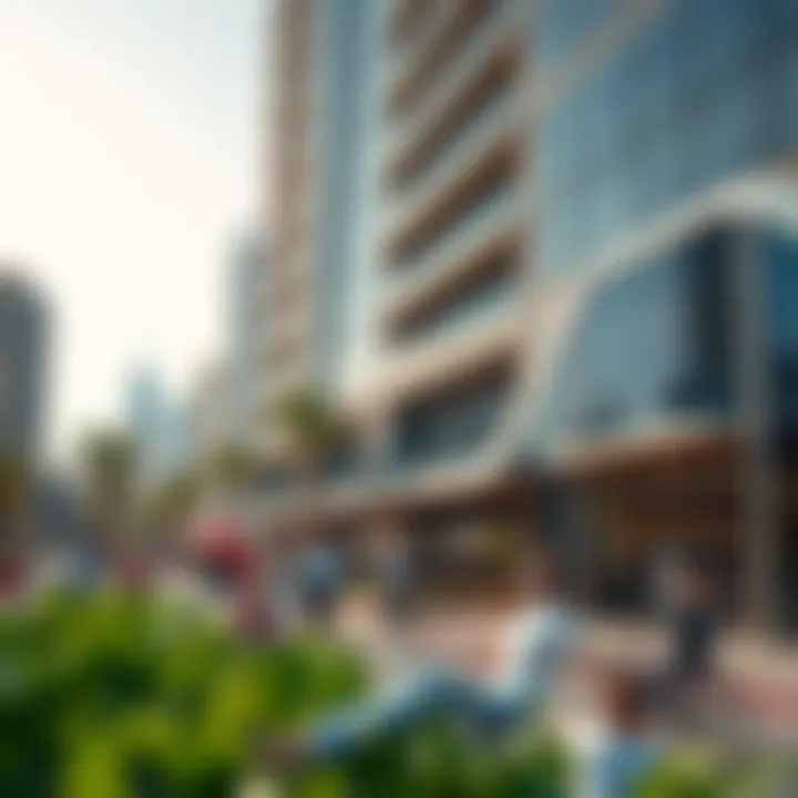 Vibrant community life around Marina Square