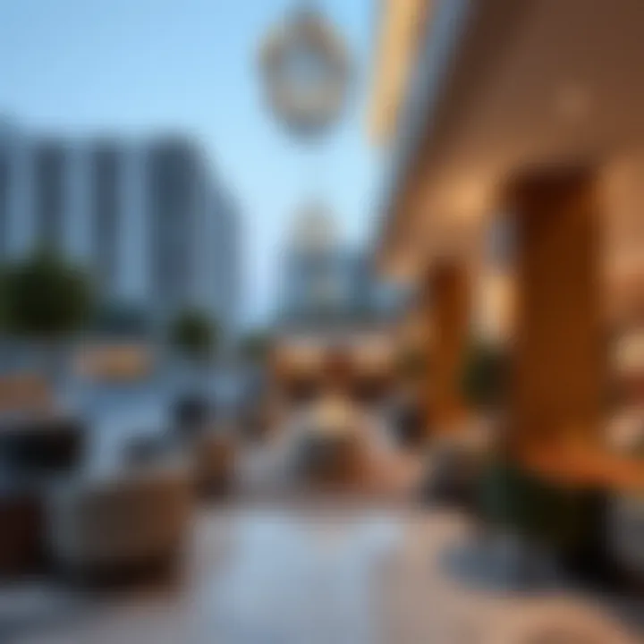 Inviting communal spaces in Marriott Residences promoting social interaction