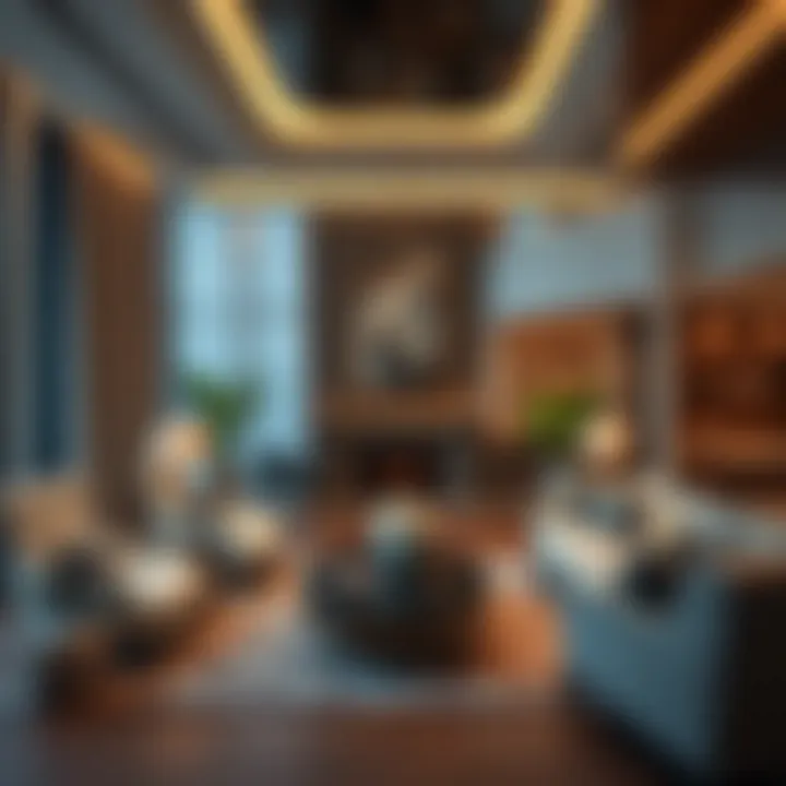 Luxurious interior of a Marriott Residence showcasing elegant furnishings