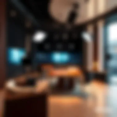 Inside a state-of-the-art media studio in Media City Dubai.
