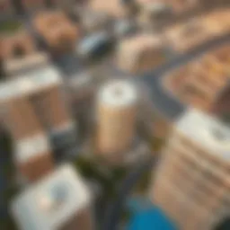 Aerial view of Meraas Jebel Ali Hills showcasing its modern architecture