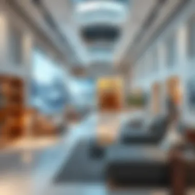Interior view showcasing the blend of culture and innovation