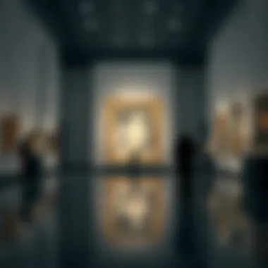 Symbolic representation of societal values influenced by art