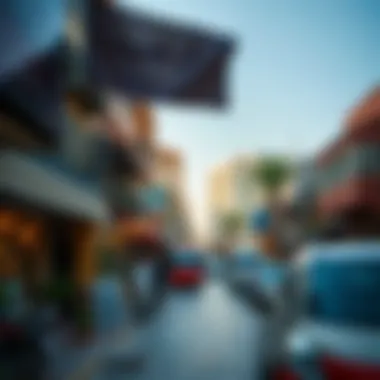 Local Charm: Exploring Dubai's Unique Neighborhoods Vibrant neighborhood streets filled with local businesses